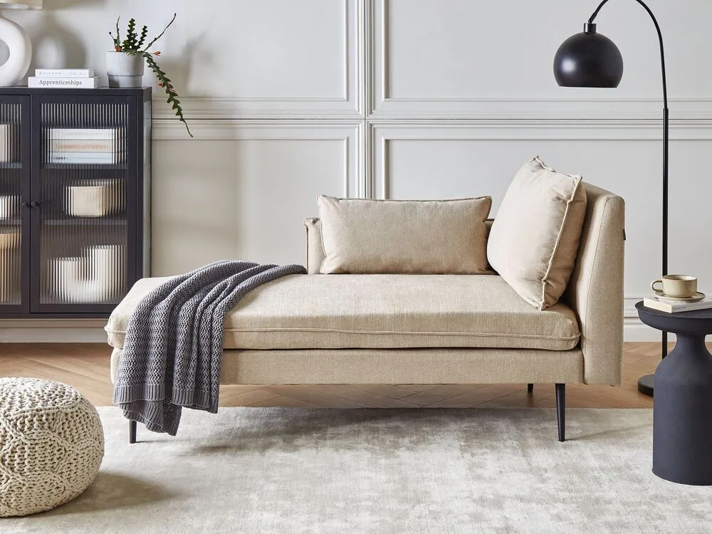 Right Hand Chaise Lounge Naturel YERRES