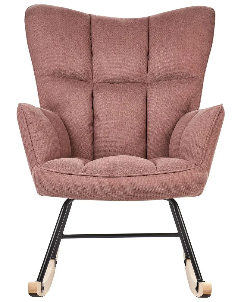Rocking Chair OULU Fabric Rose vif