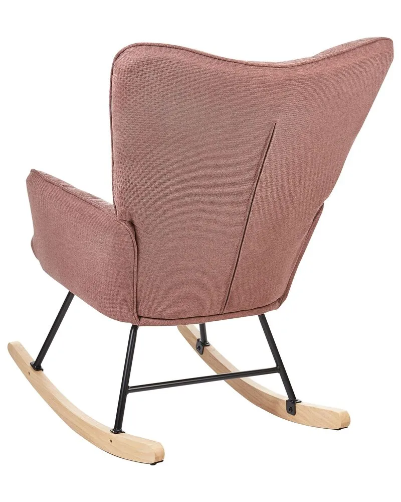 Rocking Chair OULU Fabric Rose vif