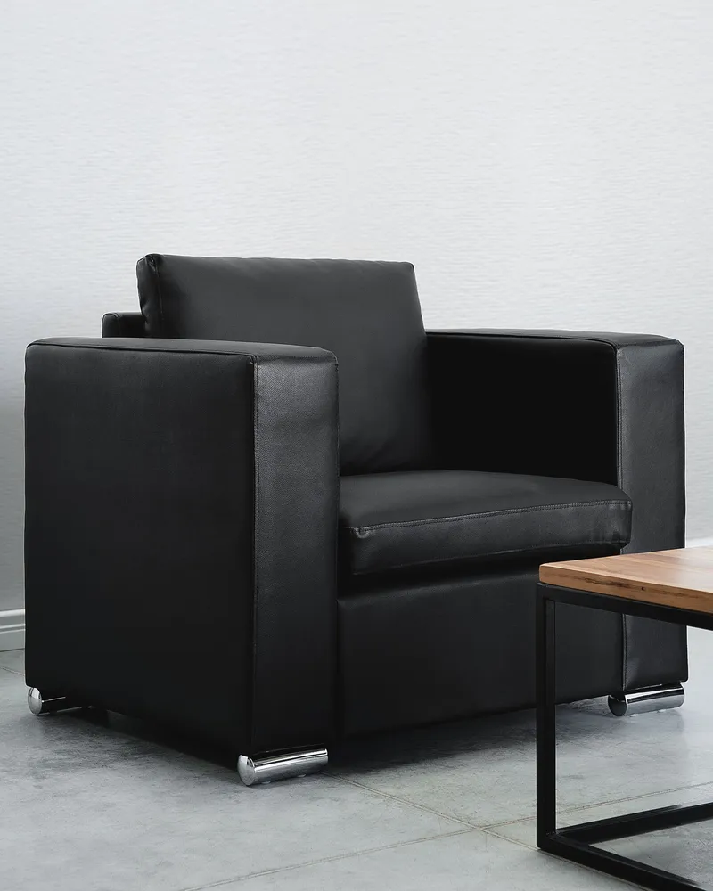 Rétroviseur sport Fauteuil HELSINKI Cuir Noir