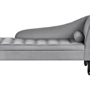 Sangle de fixation Right Hand Panne Chaise Lounge Storage Light Grey PESSAC