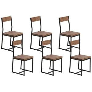 Set 6 Dining Chairs LAREDO pour motards voyageurs
