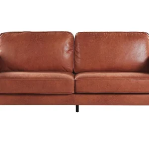Support GPS moto 3 Seater Faux Leather Golden Marron SAVALEN