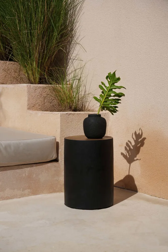 Tribe Stool - Authentique Black avec fixation universelle