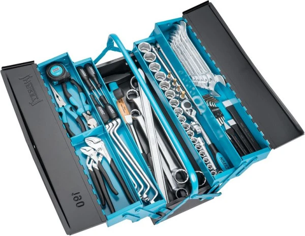 Boîte à outils en métal HAZET avec assortiment nombre d'outils : 80 190/80 se procurer à bas prix - Compatible Un...