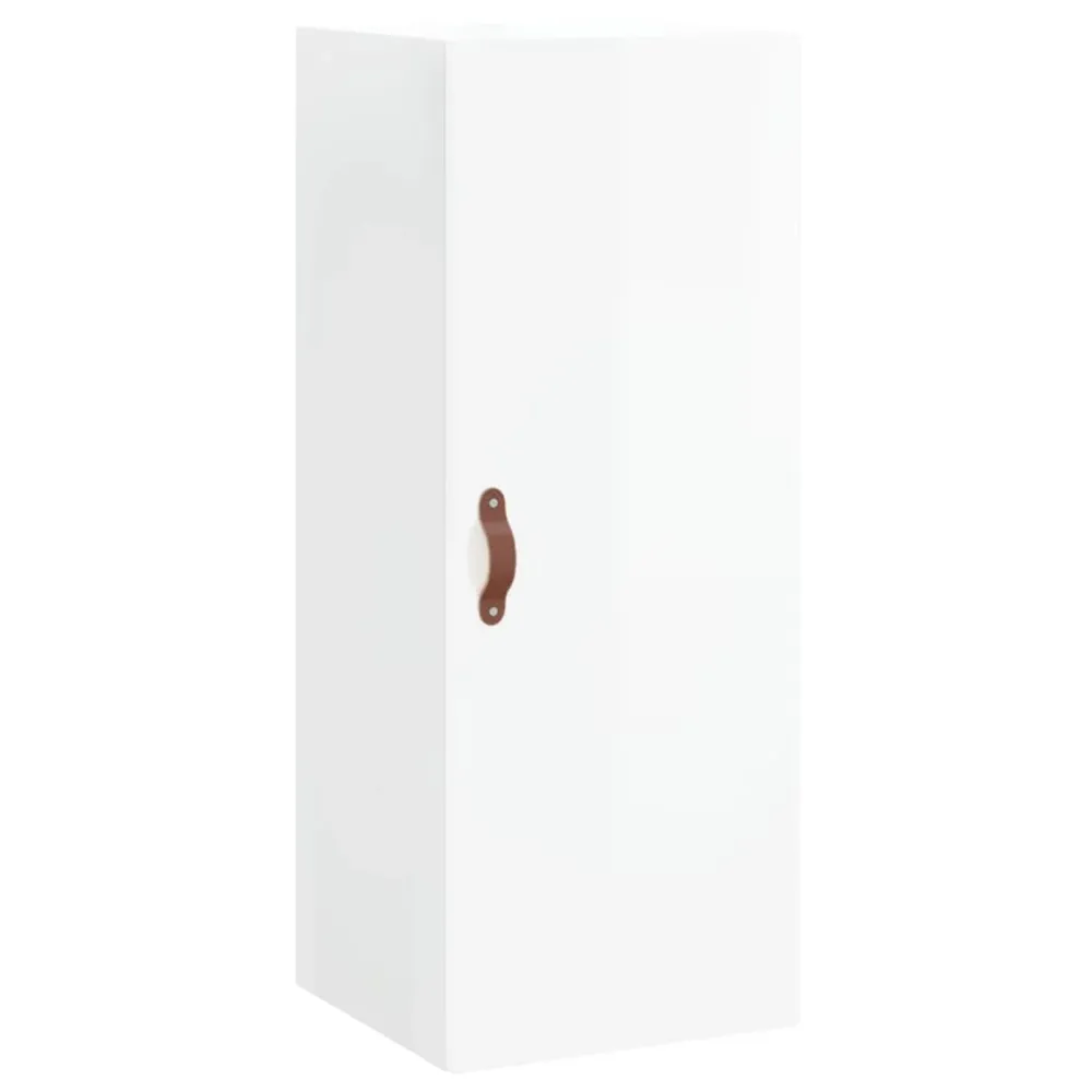 Buffet bahut commode armoire meuble de rangement organisateur cuisine salle de séjour salon haut brillant 34,5 x 34 x 180...