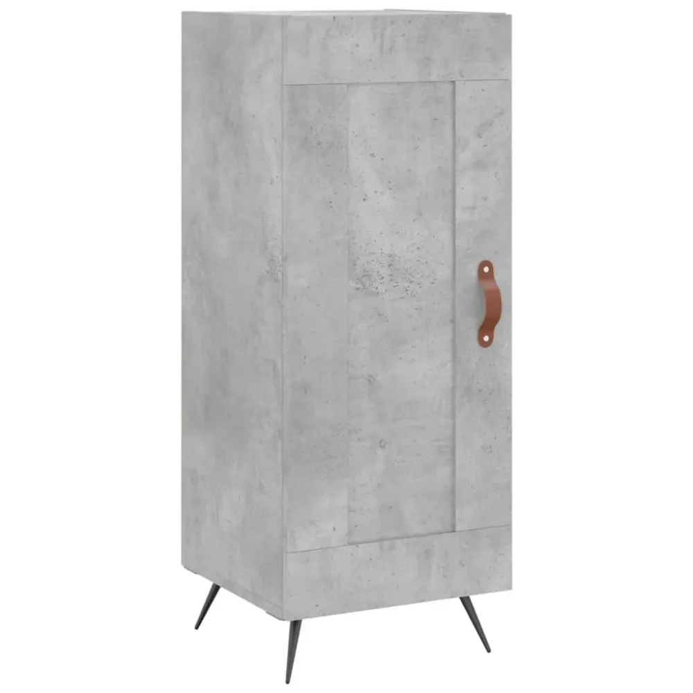 Buffet bahut commode armoire meuble de rangement organisateur cuisine salle de séjour salon haut 34,5 x 34 x 180 cm bois d...