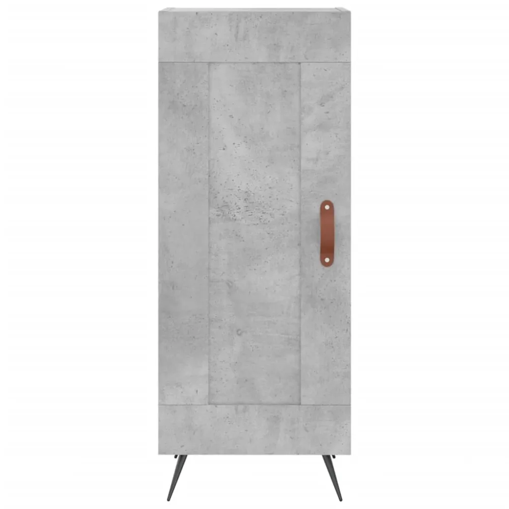 Buffet bahut commode armoire meuble de rangement organisateur cuisine salle de séjour salon haut 34,5 x 34 x 180 cm bois d...