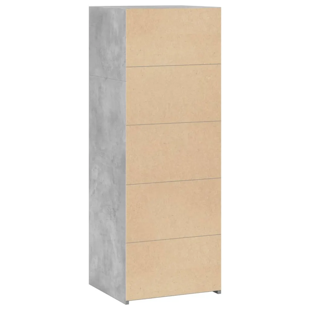 Buffet bahut commode armoire meuble de rangement organisateur cuisine salle de séjour salon haut 45 x 41 x 124 cm bois d'i...