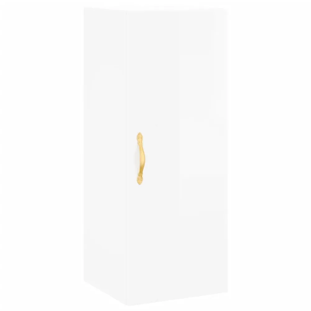 Buffet bahut commode armoire meuble de rangement organisateur cuisine salle de séjour salon haut brillant 34,5 x 34 x 180...