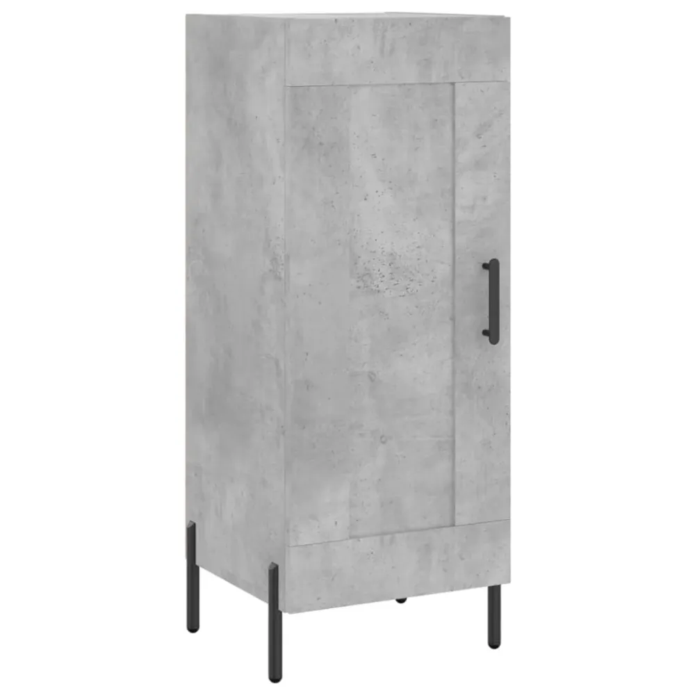 Buffet bahut commode armoire meuble de rangement organisateur cuisine salle de séjour salon haut 34,5 x 34 x 180 cm bois d...