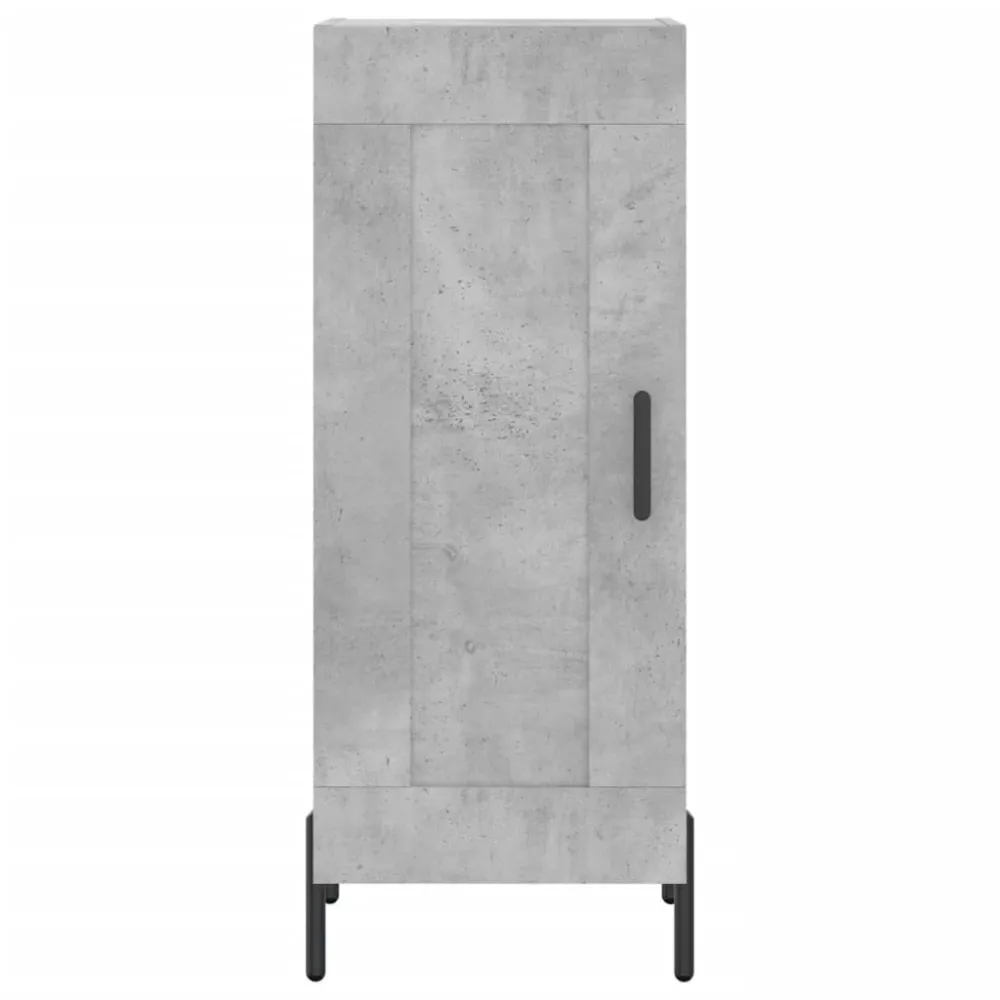Buffet bahut commode armoire meuble de rangement organisateur cuisine salle de séjour salon haut 34,5 x 34 x 180 cm bois d...