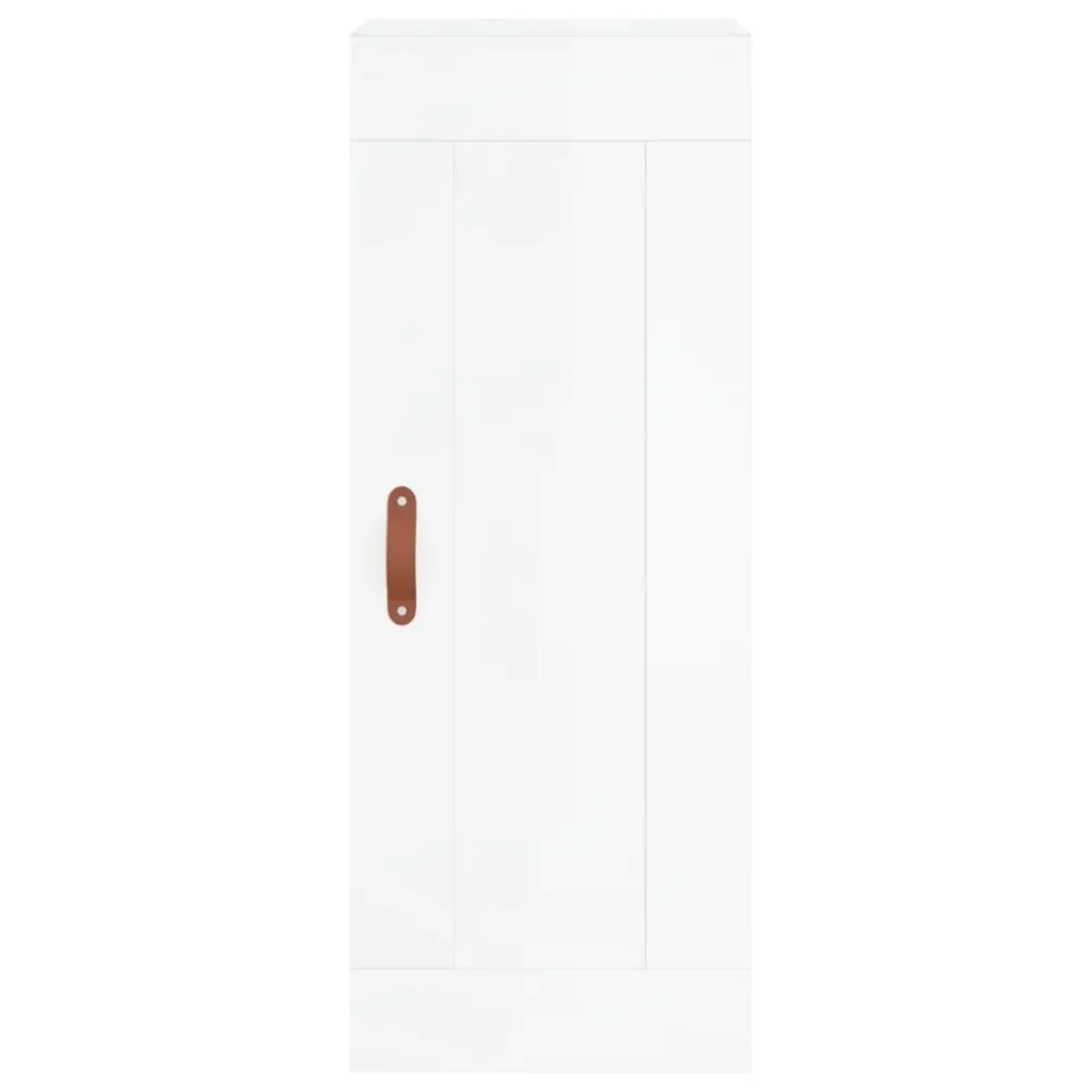 Buffet bahut commode armoire meuble de rangement organisateur cuisine salle de séjour salon haut brillant 34,5 x 34 x 180...