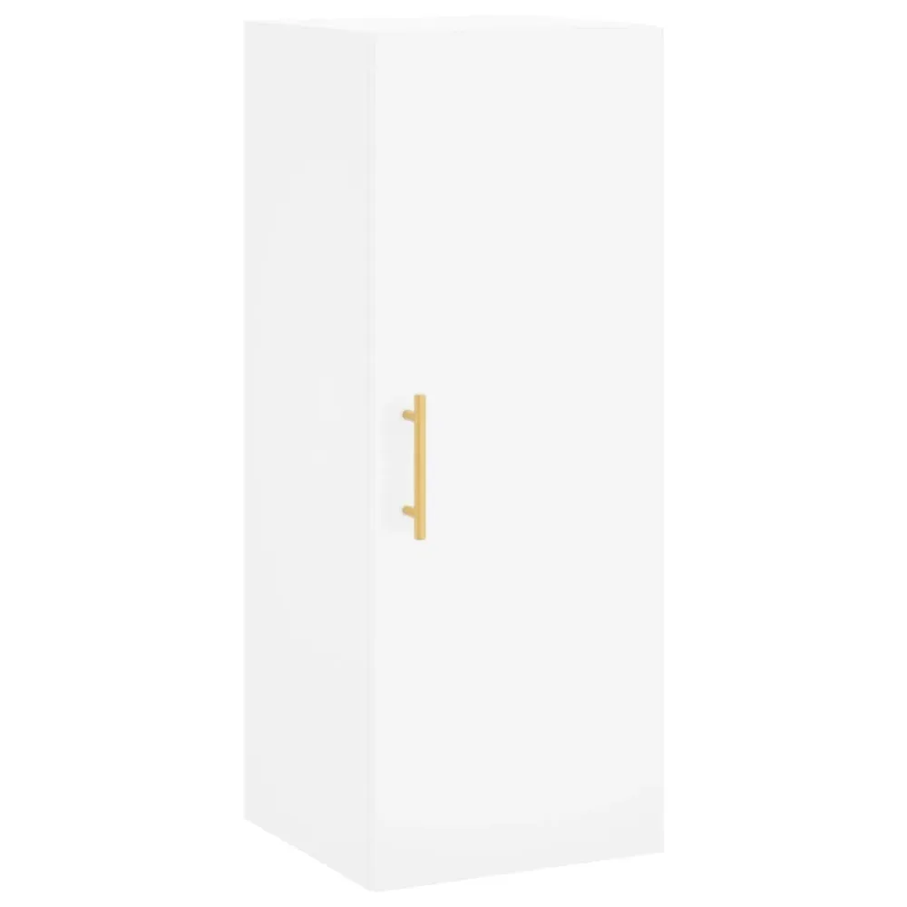 Buffet bahut commode armoire meuble de rangement organisateur cuisine salle de séjour salon haut 34,5 x 34 x 180 cm bois d...