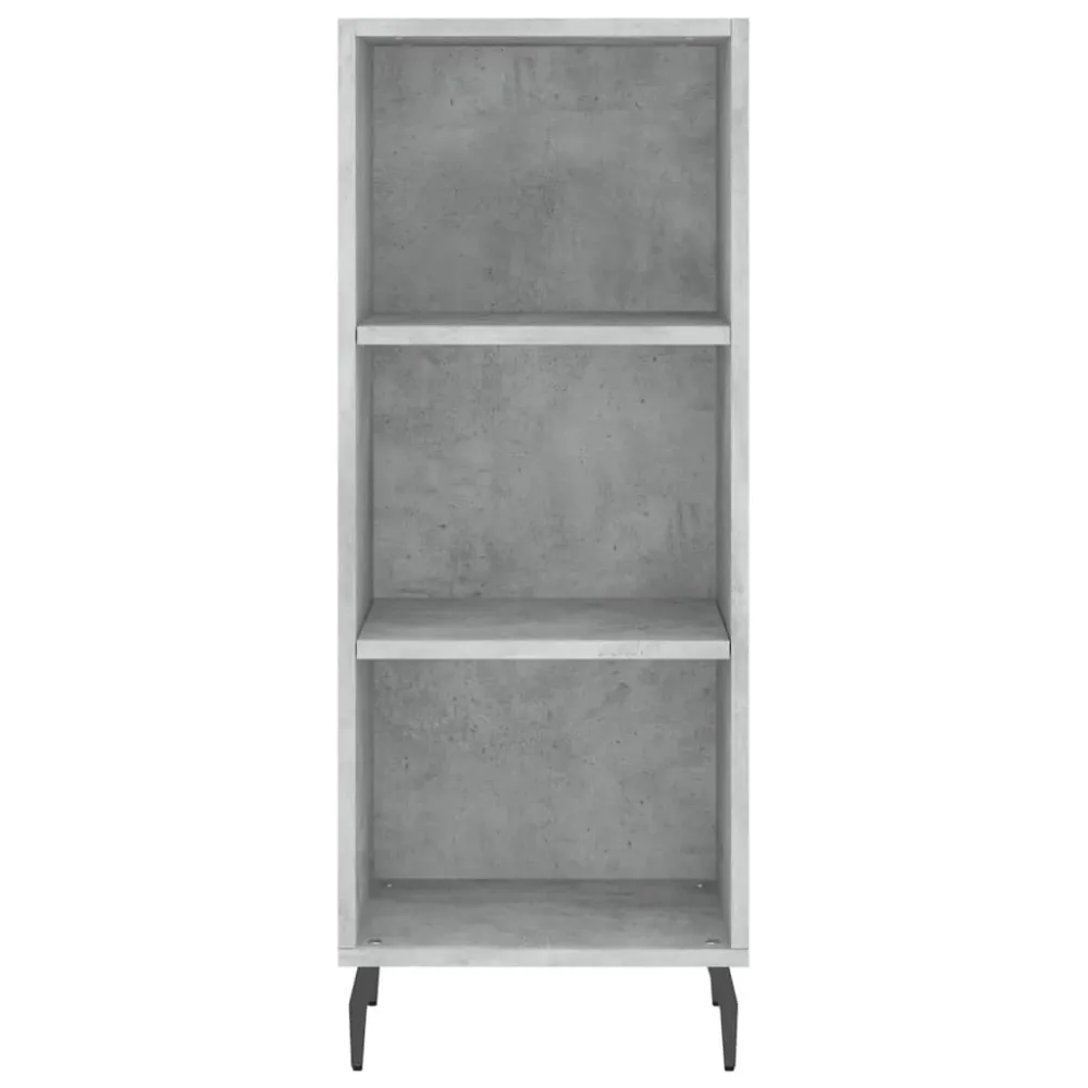 Buffet bahut commode armoire meuble de rangement organisateur cuisine salle de séjour salon haut 34,5 x 34 x 180 cm bois d...