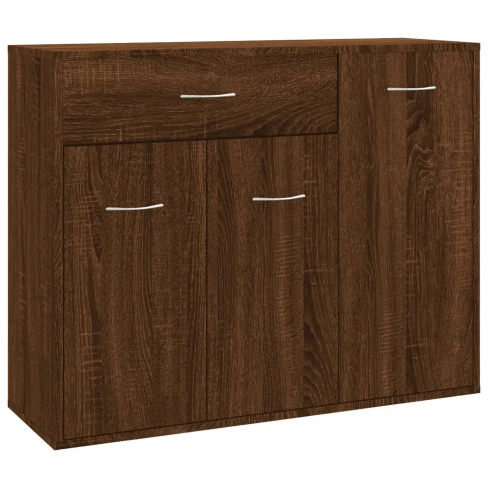 Buffet bahut commode armoire meuble de rangement organisateur cuisine salle de séjour salon 88 x 30 x 70 cm bois d'ingénie...