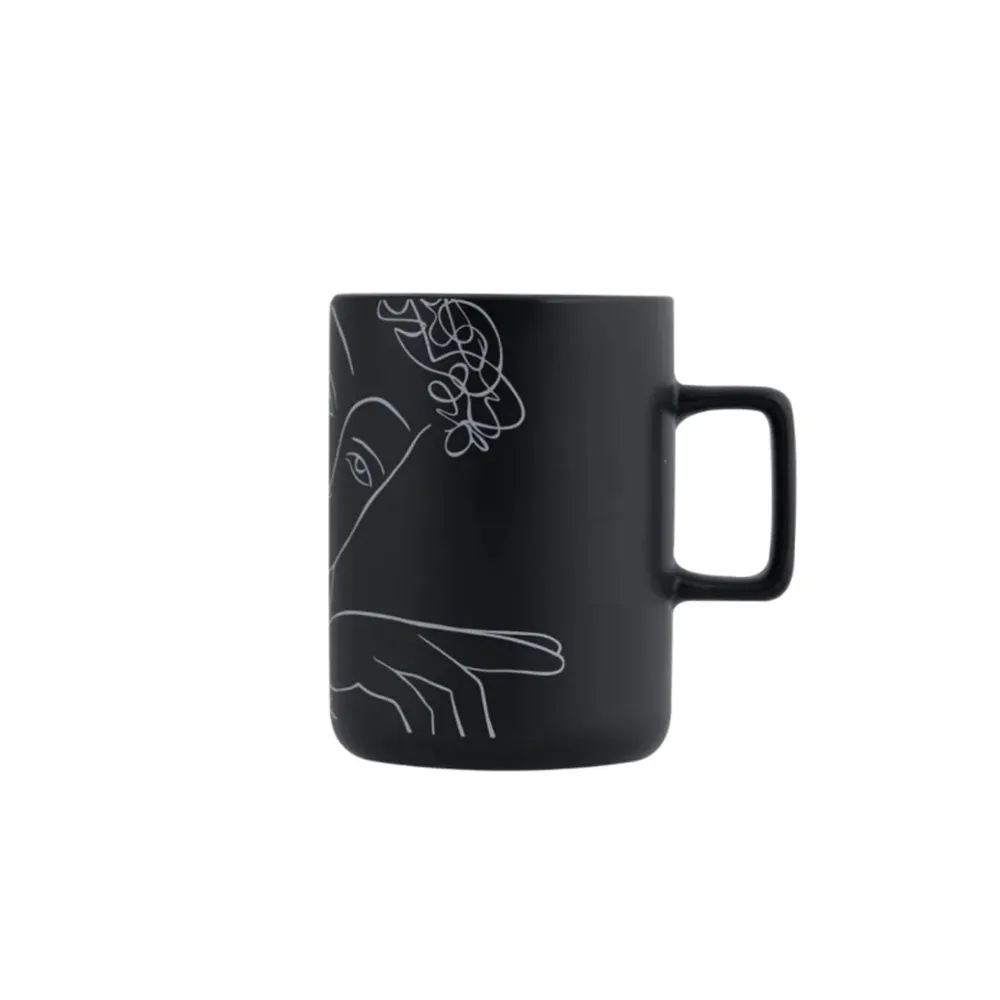 Carrol Boyes 375ml Hey You Mug Noir jais