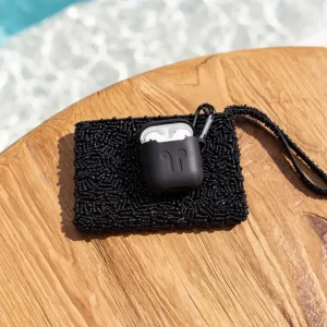 Certifié CE Noir jais Pearl Wallet