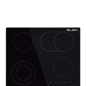 Elba Classic 60cm 4 Zone Ceran Hob - Black