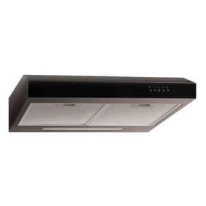Elica Verve 60cm Slimline Under Cabinet Cooker Hood - Noir jais