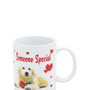 Lovers Design 440ml Someone Special Mug - Blanc pur & Red