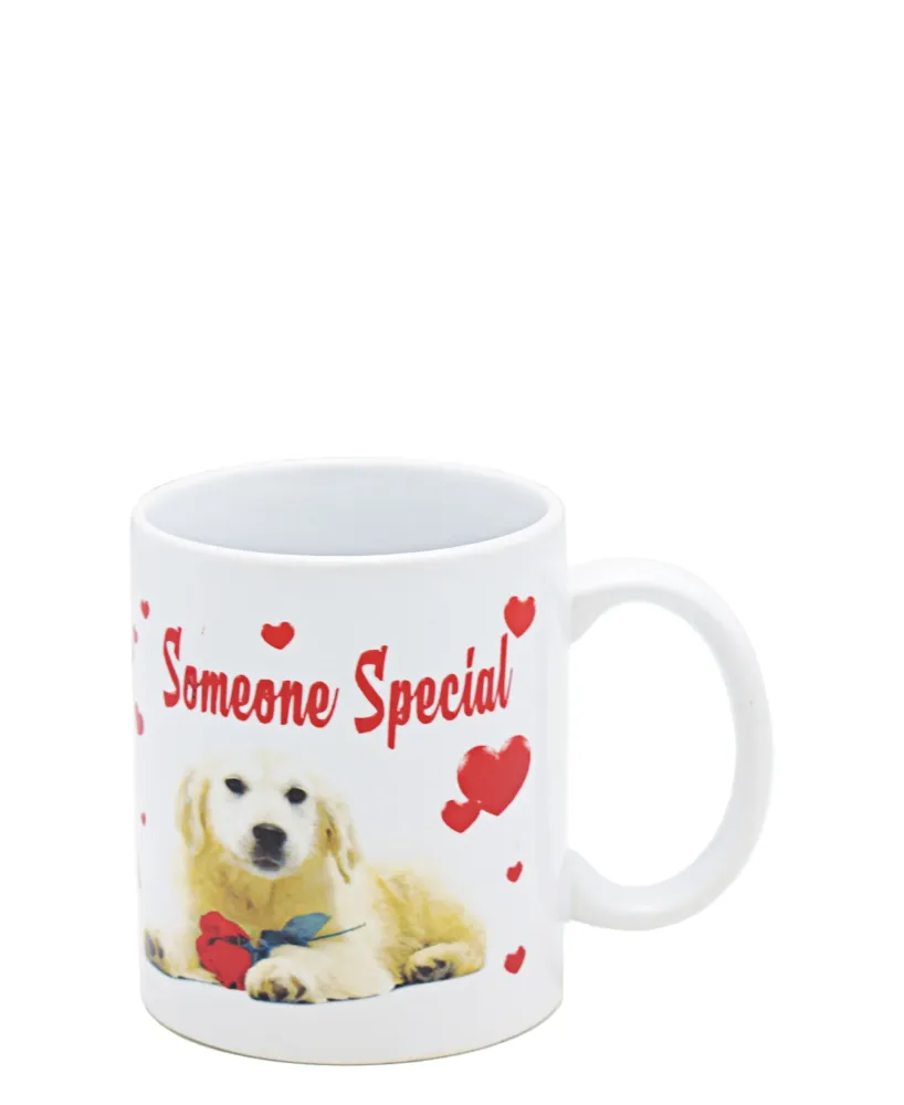 Lovers Design 440ml Someone Special Mug - Blanc pur & Red