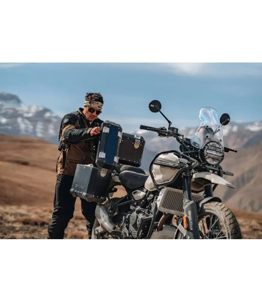 Motorradtaschen Starre Seiten für Himalayan 450 / Scram 411 / Himalayan 411