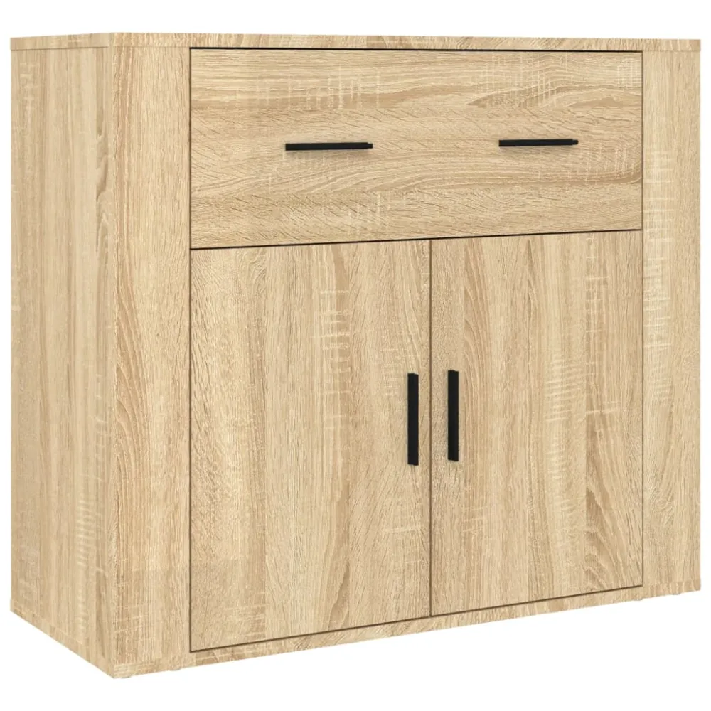 Racing Buffet bahut commode armoire meuble de rangement organisateur cuisine salle de séjour salon haut sonoma bois d'ingé...