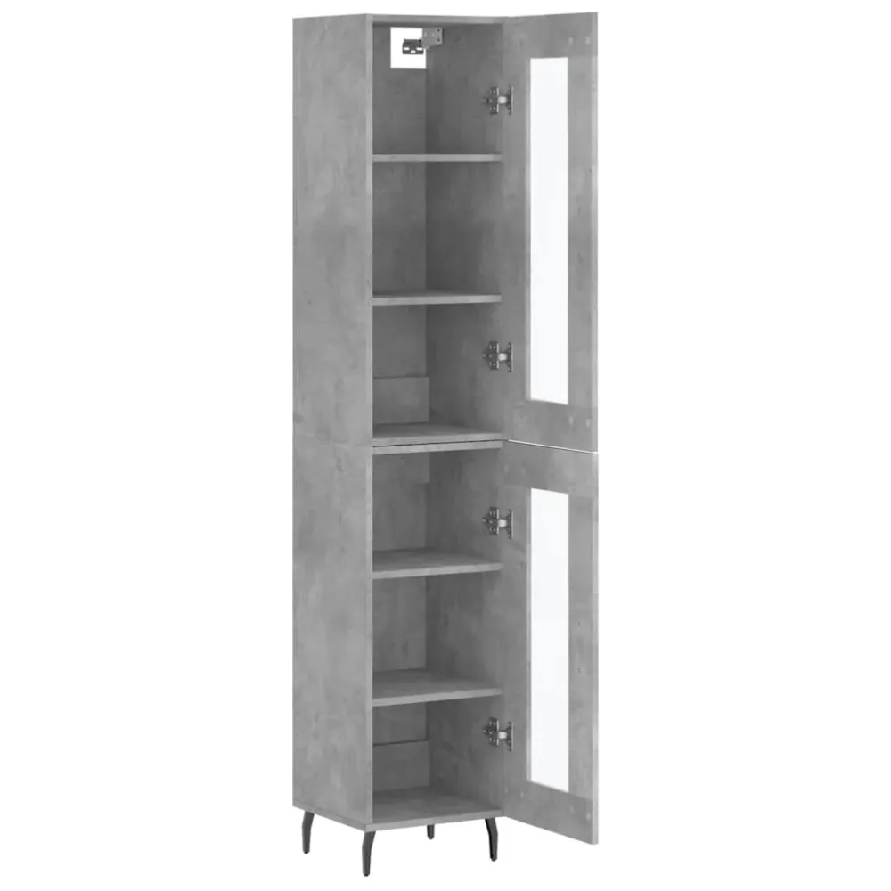 Racing Buffet bahut commode armoire meuble de rangement organisateur cuisine salle de séjour salon haut 34,5 x 34 x 180 cm...
