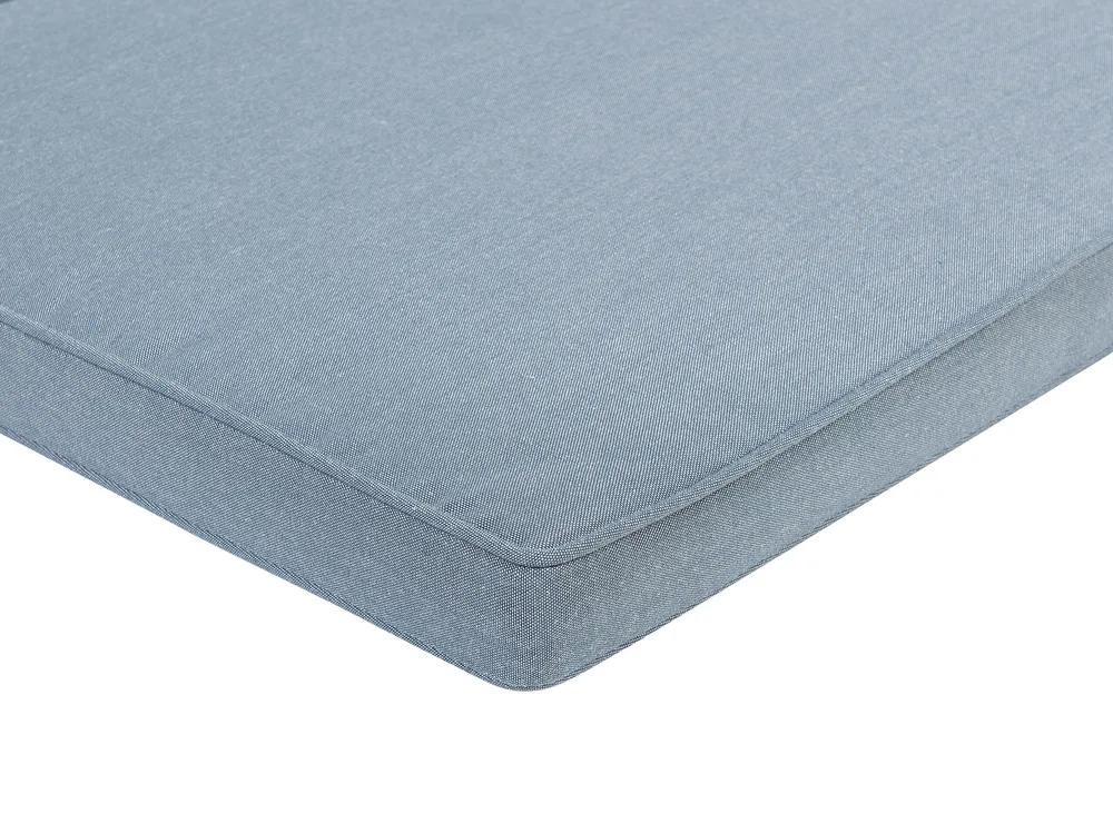 Racing Set 8 Outdoor Seat Pad Cushions Blue SASSARI