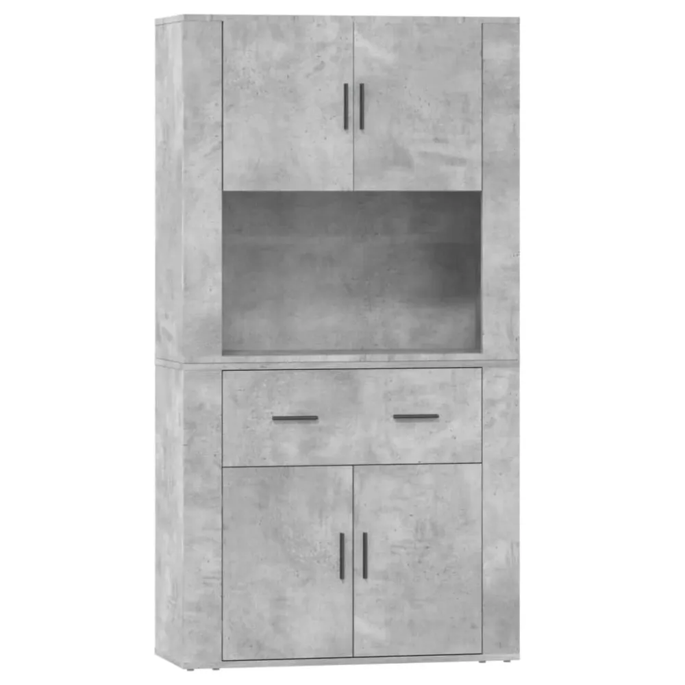 Rétroviseur sport Buffet bahut commode armoire meuble de rangement organisateur cuisine salle de séjour salon haut bois d'...