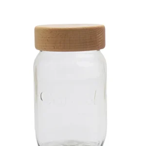 Rétroviseur sport Consol 1L Jar Wooden Lid - Diaphane Oak Lid
