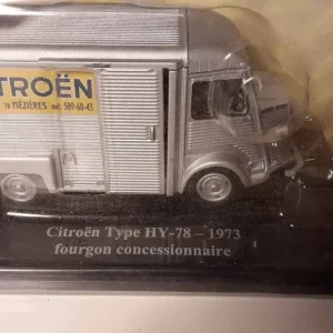 Support smartphone Citroën type HY-78 gris de 1973 - fourgon concessionnaire avec logo Citroën