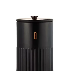 Grade Professionnel OEM Maxwell & Williams 2.6Lt Astor Biscuit Canister - Noir jais