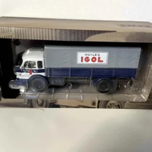 Graisse poids lourd Camion Saviem JL21 bleu et gris HUILES IGOL