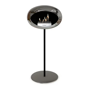 Huile moteur diesel Lareira Bioetanol Ground Steel High Chromed Effet argent