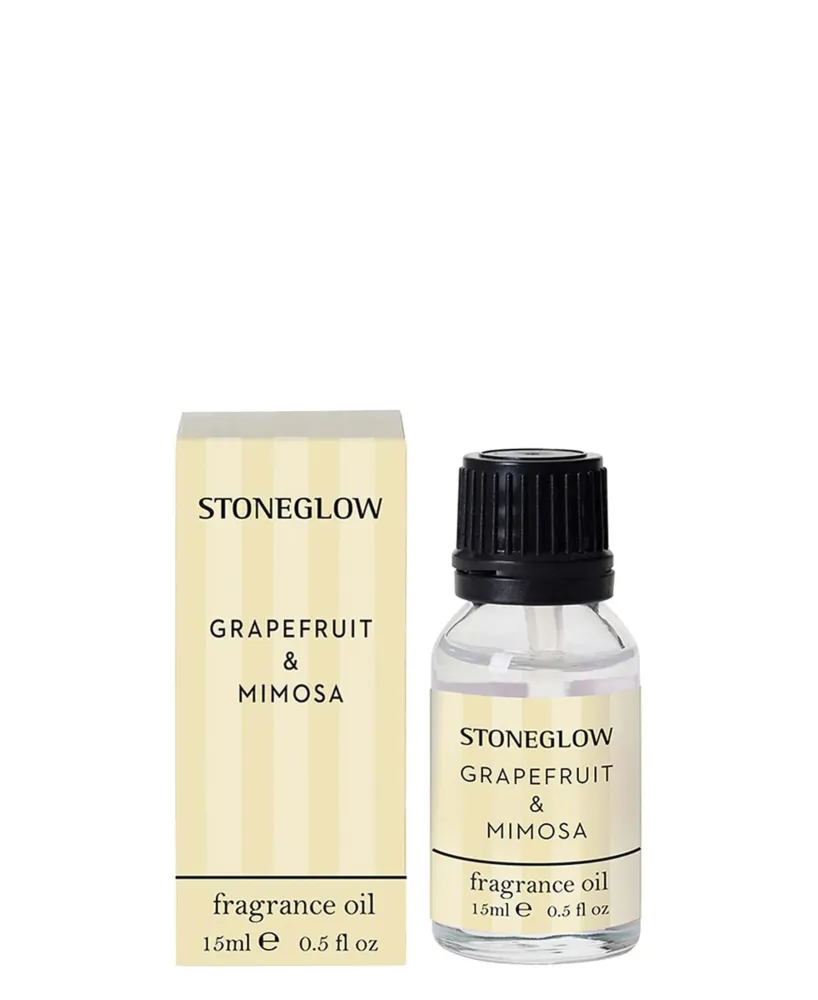 Stoneglow Design Classics Grapefruit & Mimosa 15ml Fragrance Oil - Yellow