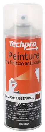 Peinture anti-rouille et finition Finition texturée pour Effet Miroir