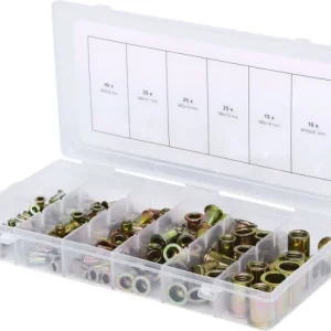 Gamme KS Tools de rivets filetés acier M3x9mm-M10x21mm 150 pièces 970.0610 obtenir à bas prix