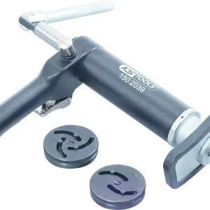 KS Tools Jeu d'outils universels de réinitialisation des pistons de frein avec broche pneumatique 3 pièces 150.19...