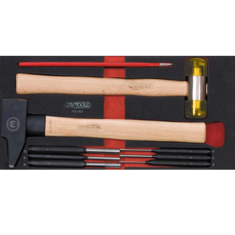 Composition d'outils 3 tiroirs pour servante, 158 pièces - KS TOOLS - 714.0158 - Compatible Multi-Marques