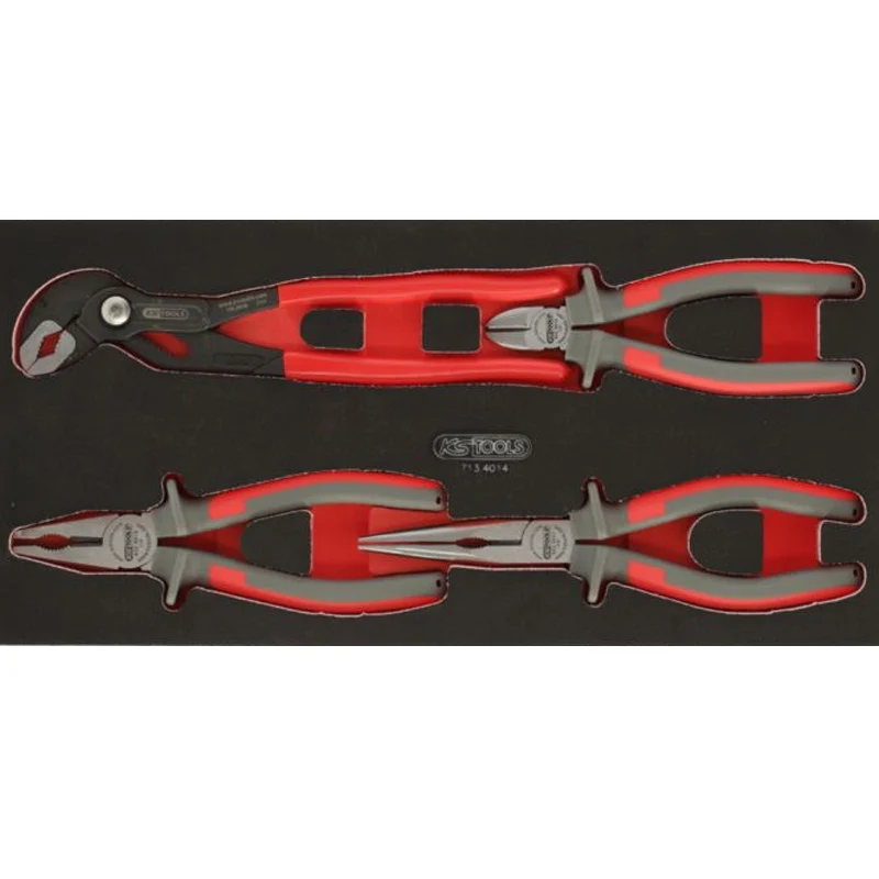 Composition d'outils 6 tiroirs pour servante, 455 pièces - KS TOOLS - 714.0452 avec 30 inserts