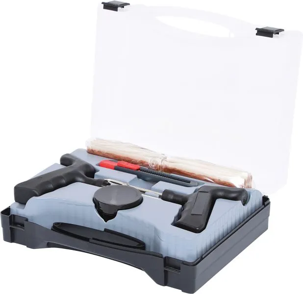 Ensemble de réparation Kit de vulcanisation de pneus KS Tools pour véhicules 5 pièces filetage 100 mm 150.1070 choisir à b...