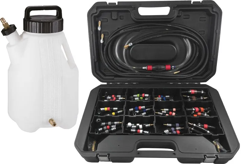 Kit de test et de nettoyage du réseau de carburant KS Tools 43 pièces 150.1860 se fournir à bas prix