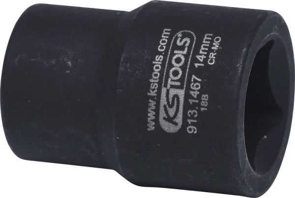 KS Tools Douille à chocs à profil spiralé 1/2" 14 mm 913.1467 prendre à bas prix
