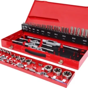 KS Tools Jeu d'outils de coupe de filetage HSS 54 pièces 331.0654 se procurer à bas prix pour tous âges