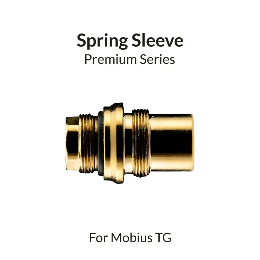 Airbrush Spring Sleeve Mobius TG en acier inoxydable