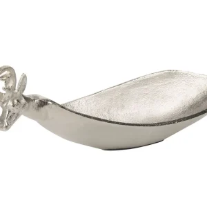 Decoratieve schaal zilver ANGKOR