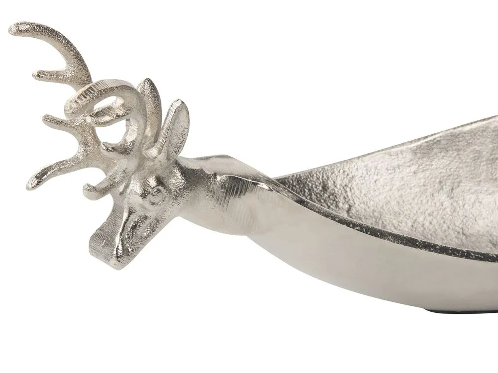 Decoratieve schaal zilver ANGKOR