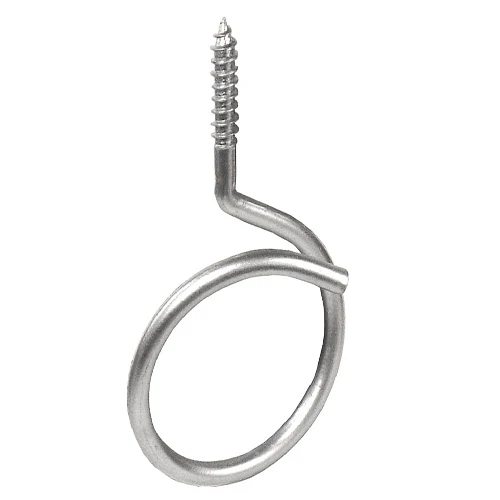1" Loop Wood Screw Threaded Bridle Rings BR-100-WS (Pack 200)